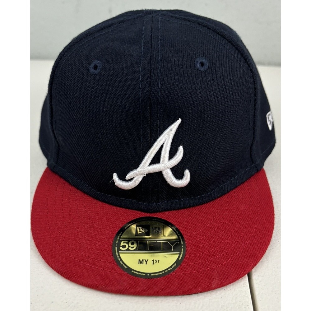 Atlanta Braves David Cortes New Era 59Fifty Hat Cap Toddler Size 6 Fitted